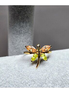 Vintage Dragonfly Ring Size 6.5